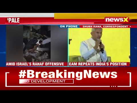 Palestinians Denies Their Homeland | EAM Repeats India's Position | NewsX - NEWSXLIVE