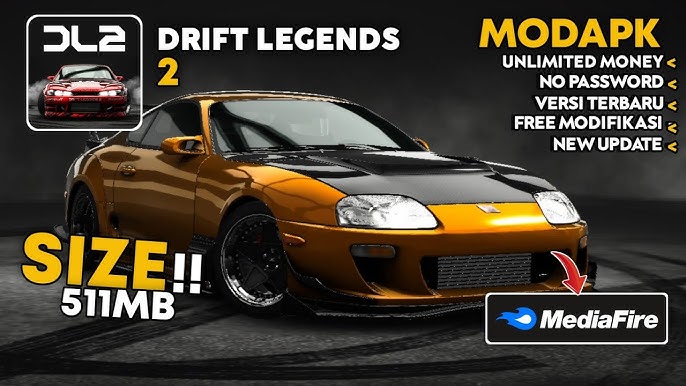 Drift Legends 2 APK MOD v1.0.2 (Dinheiro Infinito) Download