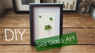DIY Sea Glass Art, Sea glass projects