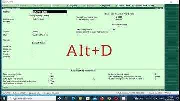 How to Delete a Company in telugu # tally ERP 9 # tally software @Manashabareeshvlogs
