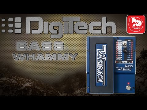 DIGITECH BASS WHAMMY - басовый питч-шифтер/гармонайзер с педалью экспрессии DIGITECH BASS WHAMMY - басовый питч-шифтер/гармонайзер с педалью экспрессии