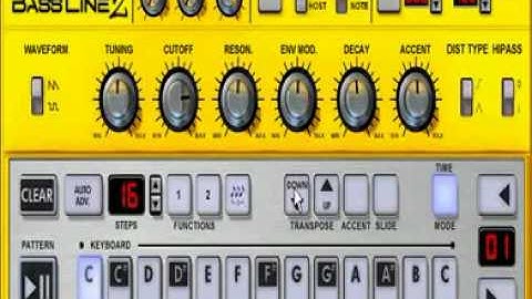 TB303 tutorial with Audiorealism bassline
