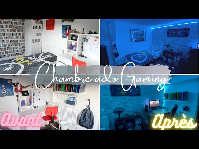 Room Tour Chambre Gaming: Travaux et Décoration 