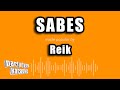 Reik Sabes Versión Karaoke mp3
