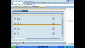 13  Search help, Table types, Type groups and locks in SAP ABAP