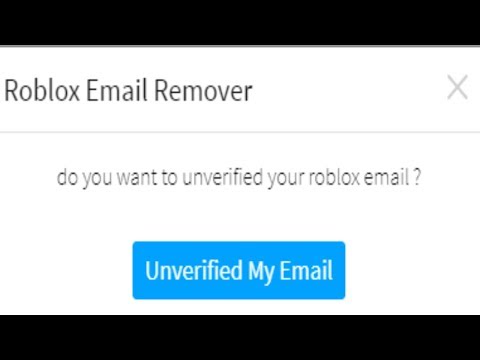 Work How To Unverified Email In Roblox Youtube - find roblox email