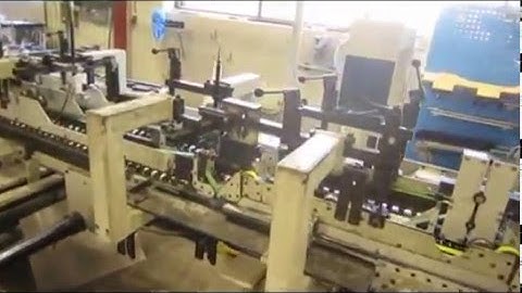 Bobst Domino 110MII folder gluer