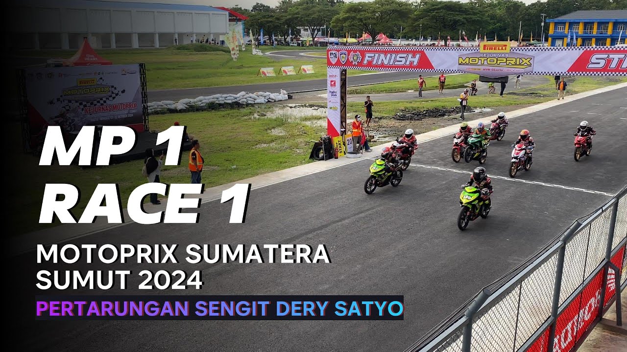 SIRKUIT DISPORASU KEREN..!! MOTOPRIX 2024 SUMUT - SUMATERA SERIES
