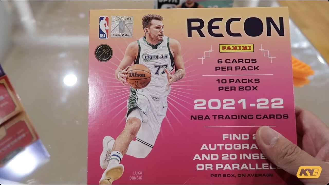 Panini 202122 Recon Basketball Hobby Box unbox and Review! Best value