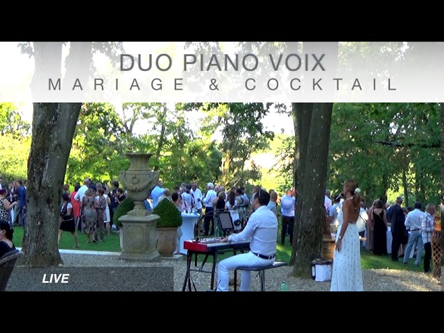 Groupe de Musique pour Mariage - Duo Piano Voix