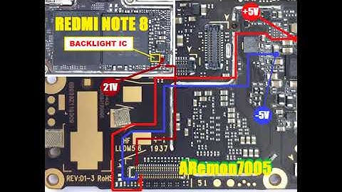 Redmi Note 8 Backlight Way Display Light Problem Solution #shorts