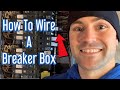 How to wire a breaker box square d homeline 200 amp