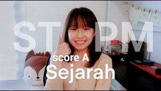 How to score A in Sejarah STPM