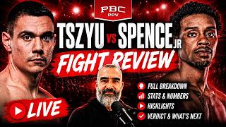 TIM TSZYU vs. ERROL SPENCE: LIVE REVIEW