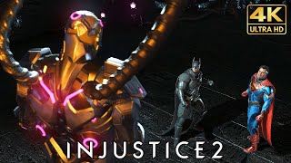 INJUSTICE 2 The Movie Remastered (All Cutscenes) @ 4K ✔