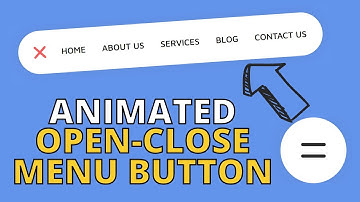 Create an Animated Open-Close Expanding Menu Button with Pure CSS and HTML Only