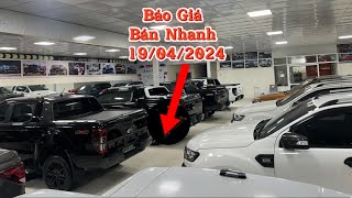 Tổng Hợp Báo Giá 9 Mẫu Xe Lướt ngày 19/04/2024 , Bank trả trước chỉ từ 200tr 📞0782.14.6666