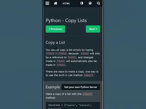 How to copy a List and join two Lists in Python@ArvindProgramming - YouTube