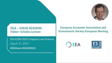 Fisher-Schultz Lecture by Whitney K. Newey (MIT) at EEA ESEM 2023