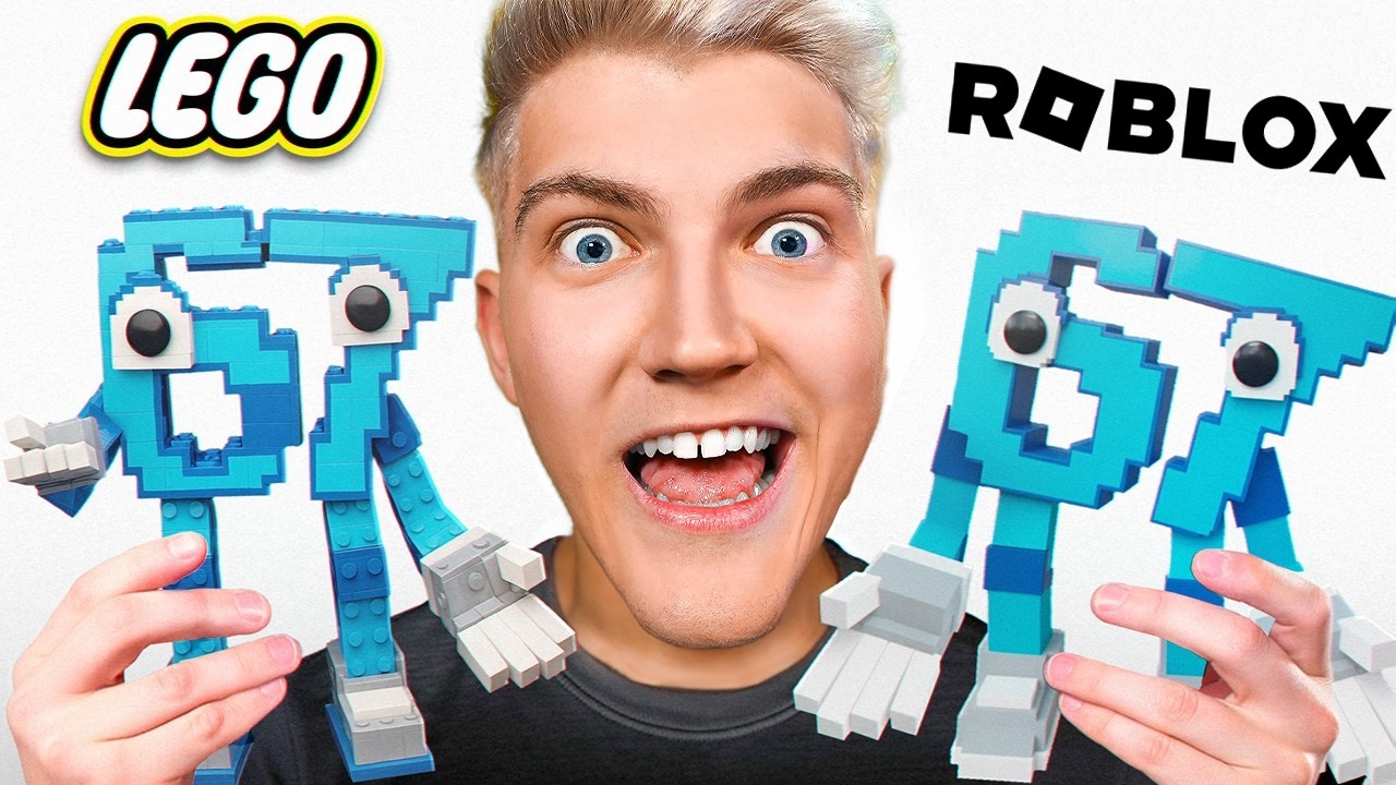 Les BRAINROTS en LEGO que je CONSTRUIS APPARRAISENT sur Steal a Brainrot