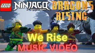 LEGO NINJAGO Dragons Rising Season 2 | We Rise | Fan Made Music Video Resimi