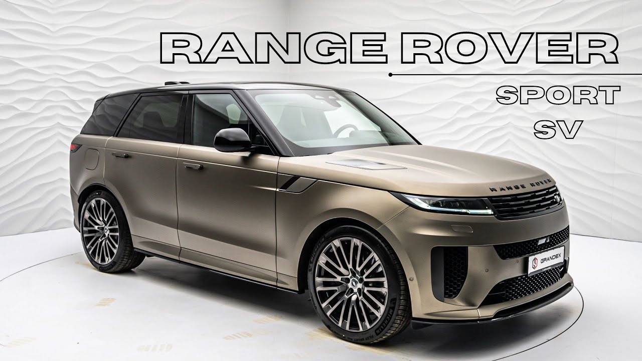 💥Unleash the beast: meet the Range Rover Sport SV!