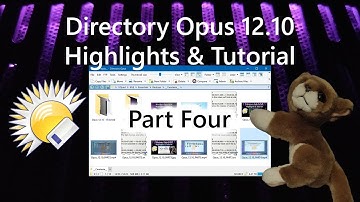 Part 4/4 - Directory Opus 12.10 Tutorial/Highlights