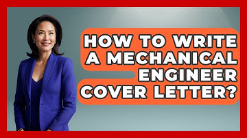 How To Write A Mechanical Engineer Cover Letter? - Job Success Network