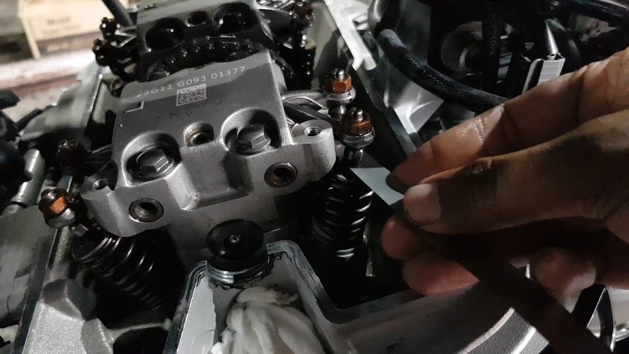 Royal Enfield Interceptor 650 Valve Clearance Check/ Adjusting Valves/ Tappets YouTube