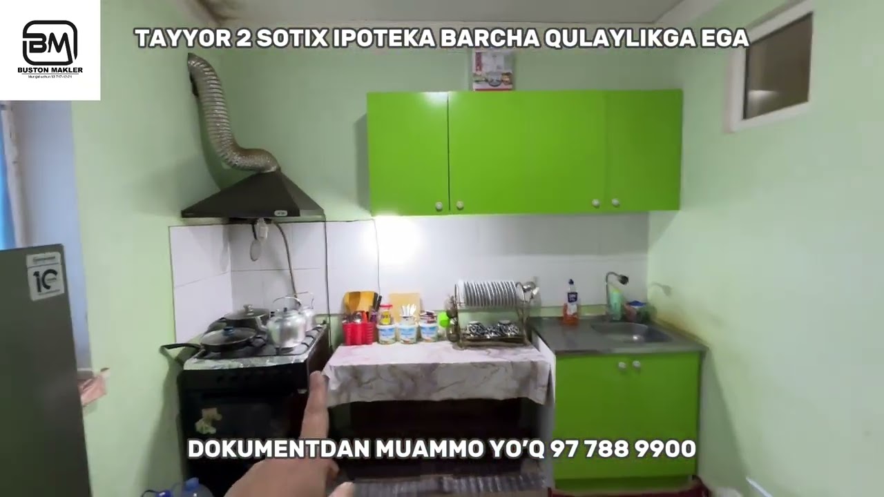 Ellikqal’a tumani Buston shahrida tayyor 2 sotixli ipoteka barcha qulaylik bor 977889900