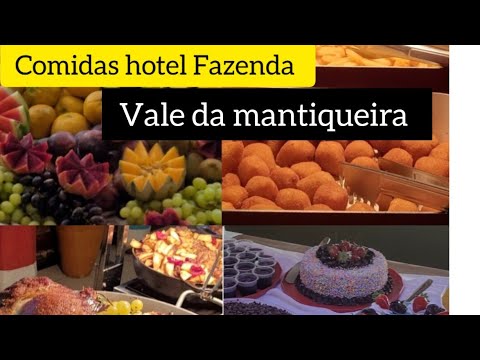 comidas do hotel Fazenda Vale da mantiqueira ( restaurante do Vale da mantiqueira)