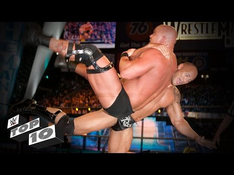 The Rock's most iconic Rock Bottoms: WWE Top 10