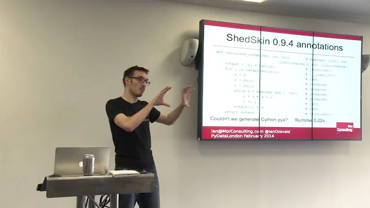 Ian Ozsvald - The High Performance Python Landscape