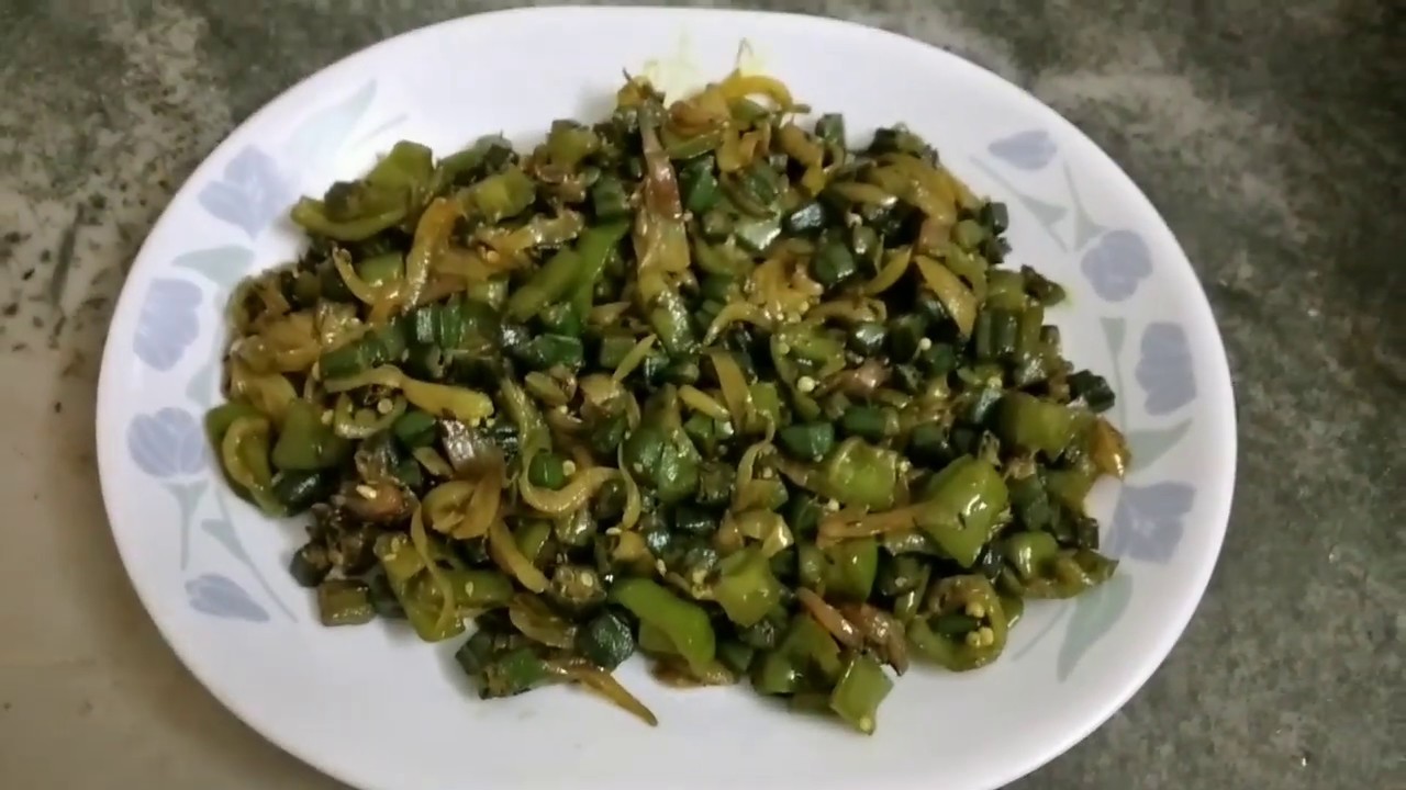Okra & Capsicum Try Different Flavour YouTube