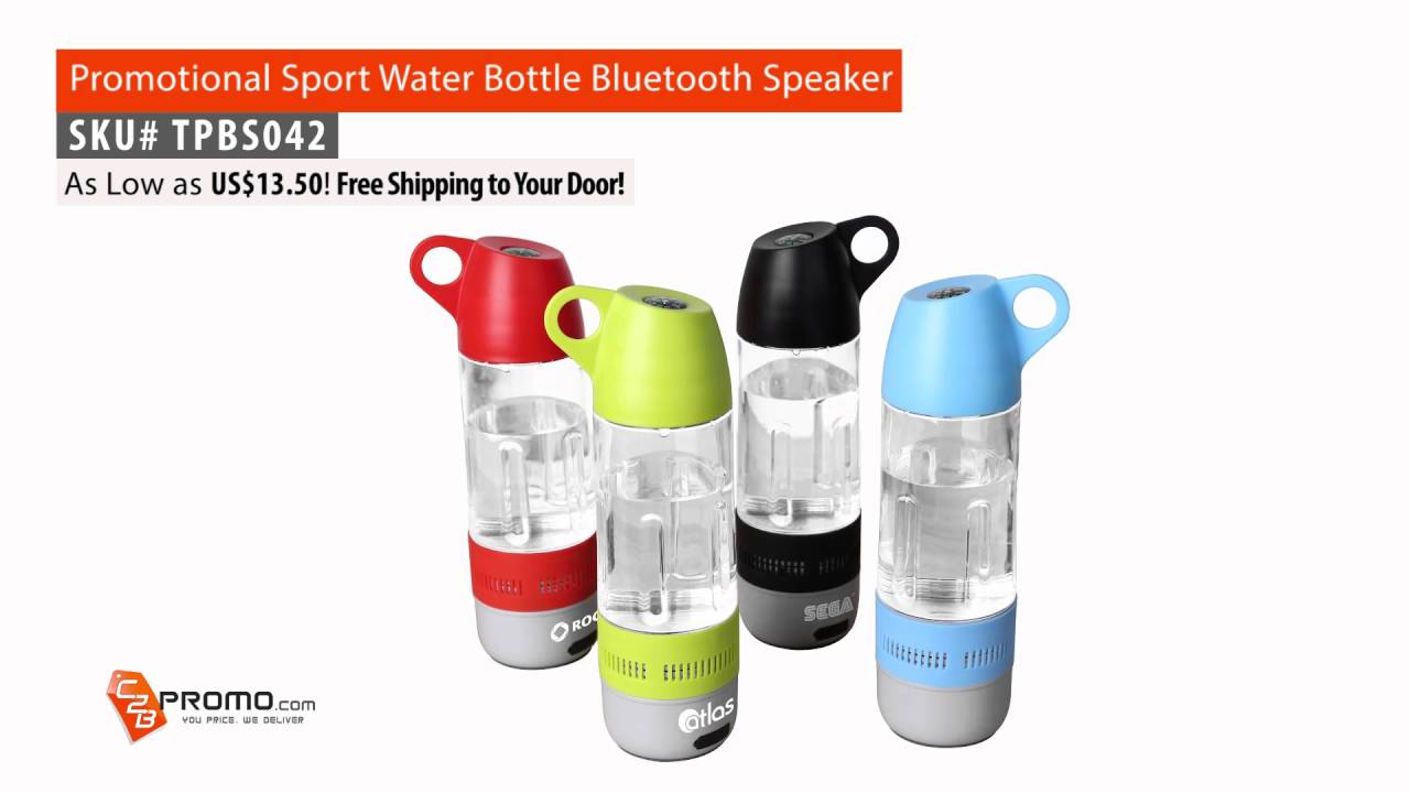 Promotional Sport Water Bottle Bluetooth Speaker TPBS042 from C2BPromo