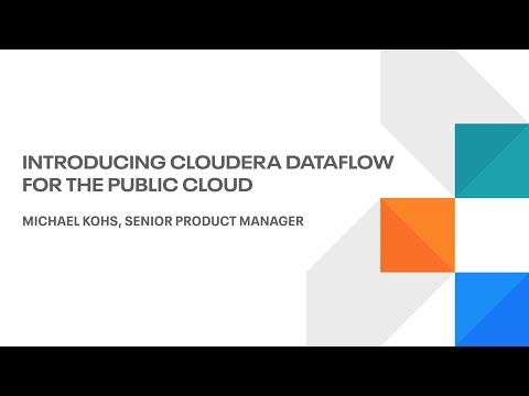 Introducing Cloudera DataFlow for the Public Cloud
