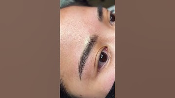 Phoebe Nano Brows #shorts