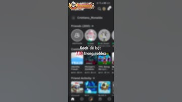 Cách bật míc trong Roblox