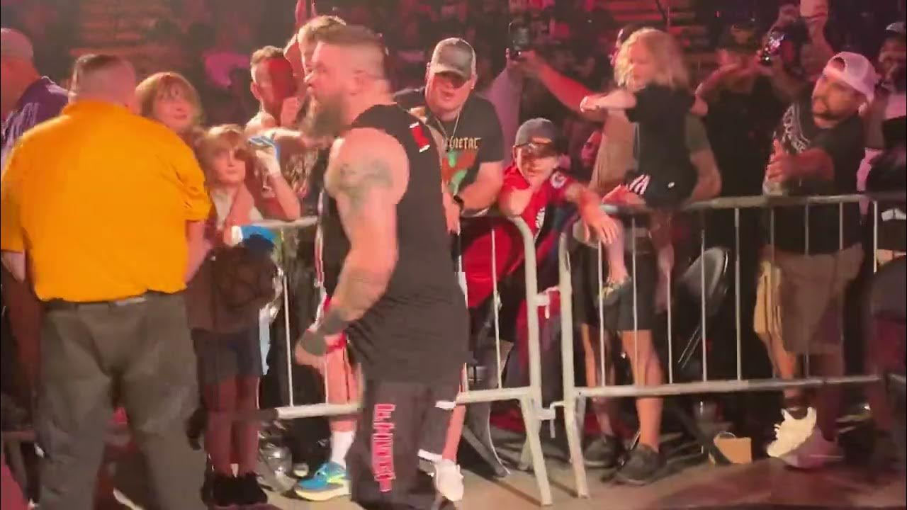 Kevin Owens and Ryley Mass Mutual Center WWE Springfield MA YouTube