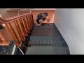 Ideas Design and Install Stairs With White Marble Black Neck Modern // Complete Stairs