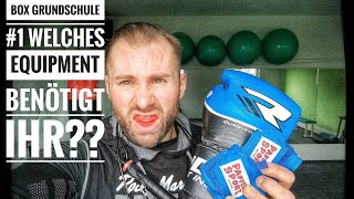 Boxen Welches Equipment Benötigst Du Als Anfänger ?