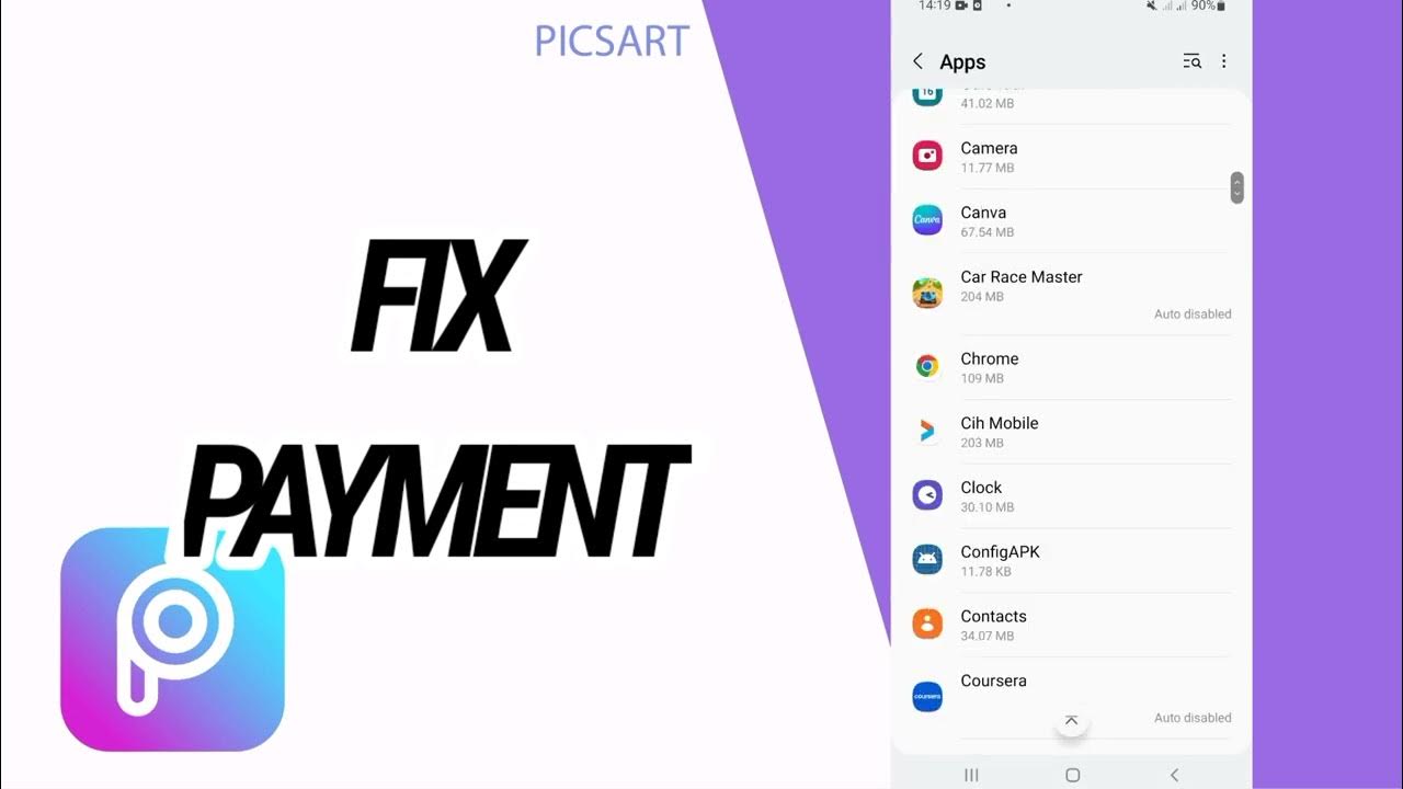 How To Fix and Solve Payment On Picsart App YouTube
