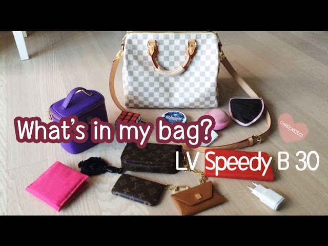 Louis Vuitton Speedy Bandouliere 30 Damier Azur Review, Speedy B 30 