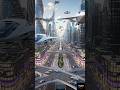 Life in 2077: Futuristic City Tour!😱😧 #shorts #trending #youtubeshorts #viral #shortsfeed #future