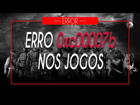 ERRO 0xc00007b (Resolvido)