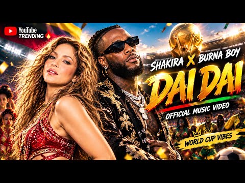 || Dai Dai || Shakira & Burna Boy || #daidai #shakira #song #music