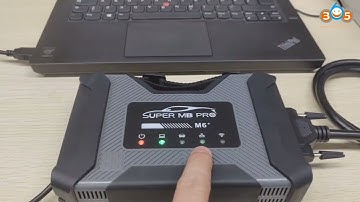 How to Connect Super MB Pro M6+ via USB (Configure IP) obdii365