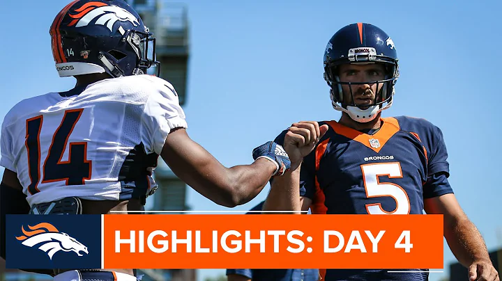Joe Flacco, Tim Patrick, Phillip Lindsay, Will Par...