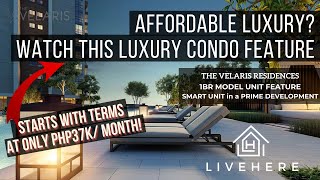 1BR LUXURY Condo Tour of The Velaris Residences. Want a good investment at 0% Interest financing?