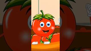 Aha tamatar bade mazedar!🤩 🍅#TinyTots #rhymesforkids #trendingnow #youtubeshorts